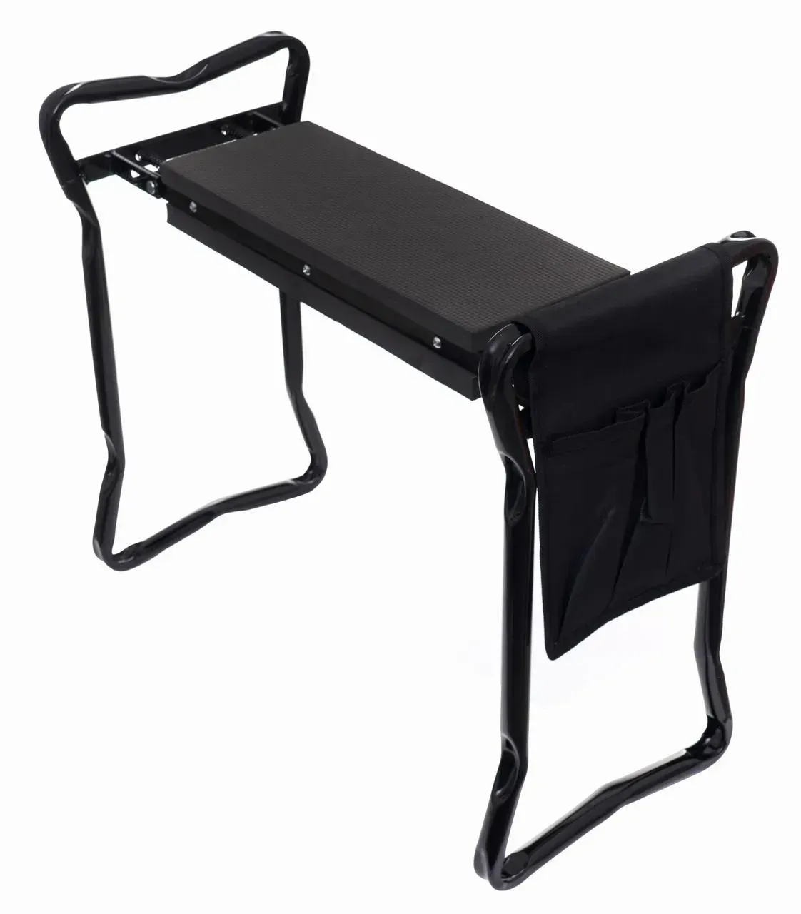 Табурет складной для огорода с органайзером Kraft&Dele KD10634 Черный - фото 3 Табурет складной для огорода с органайзером Kraft&Dele KD10634 Черный - фото 3