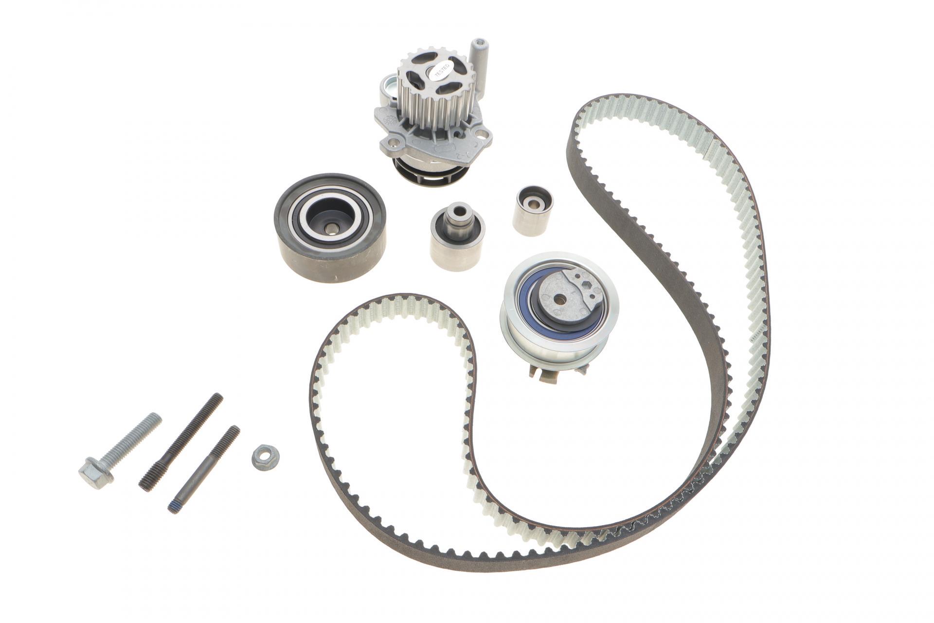 Комплект ГРМ и помпа Graf VW Crafter/T5/T6/Caddy/Golf/Passat/Skoda/Audi 2.0TDI/BiTDI 08-160х25PA1137 (KP1137-1)