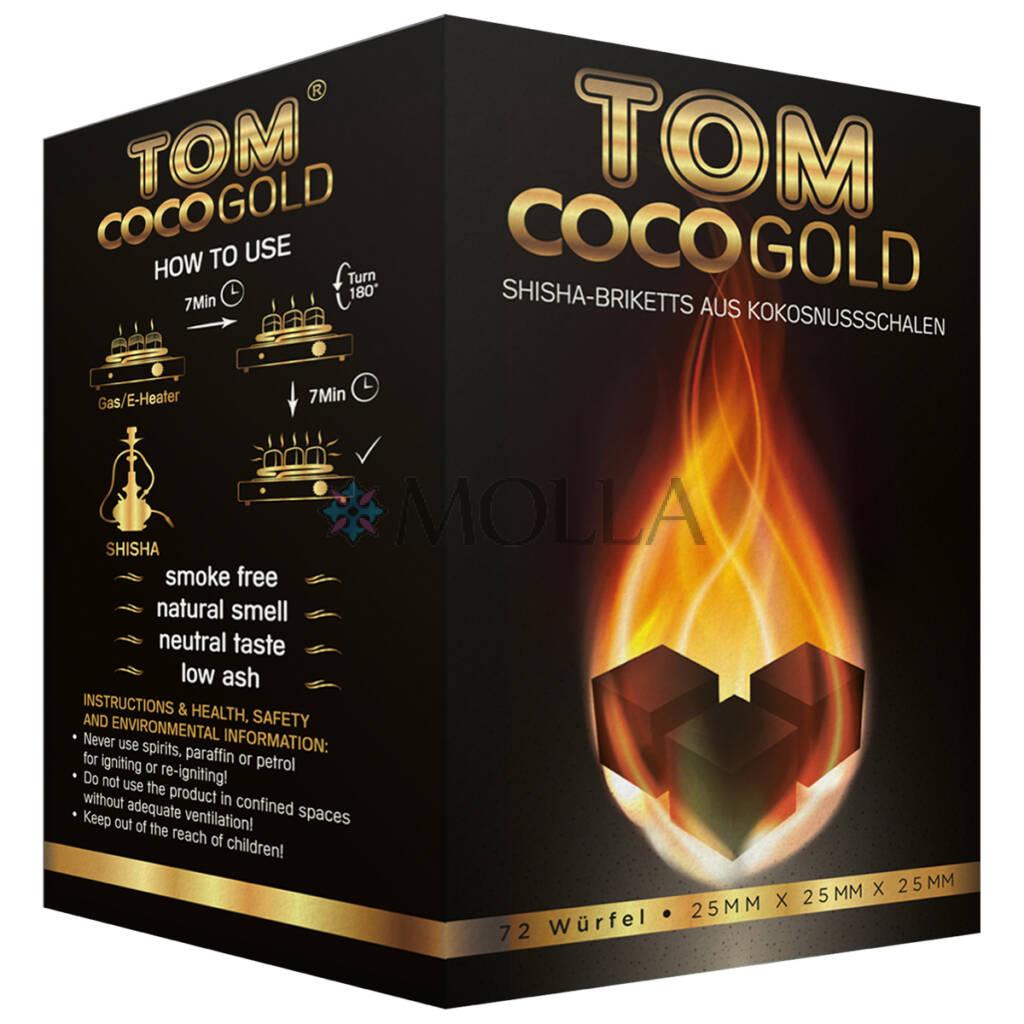 Уголь для кальяна Tom Coco Gold С25 1 кг (4519840)тикет