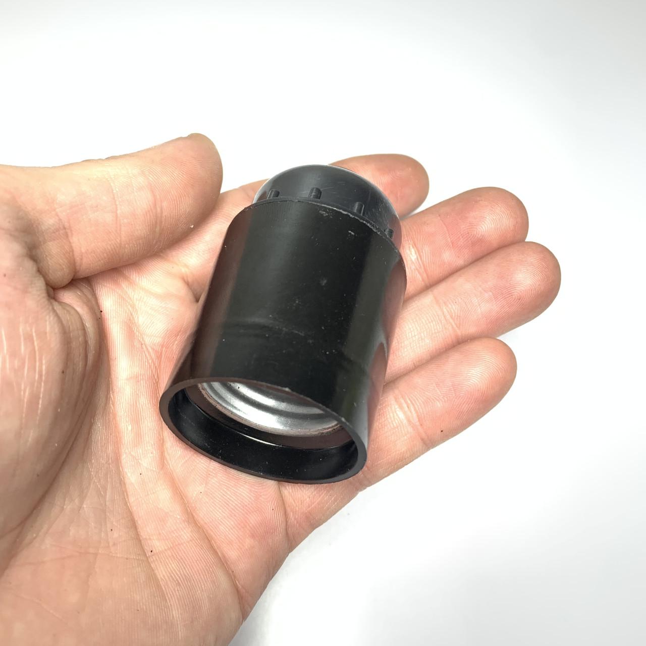 Патрон электрический Е27 подвесной карболитовый Черный - фото 3 Патрон электрический Е27 подвесной карболитовый Черный - фото 3