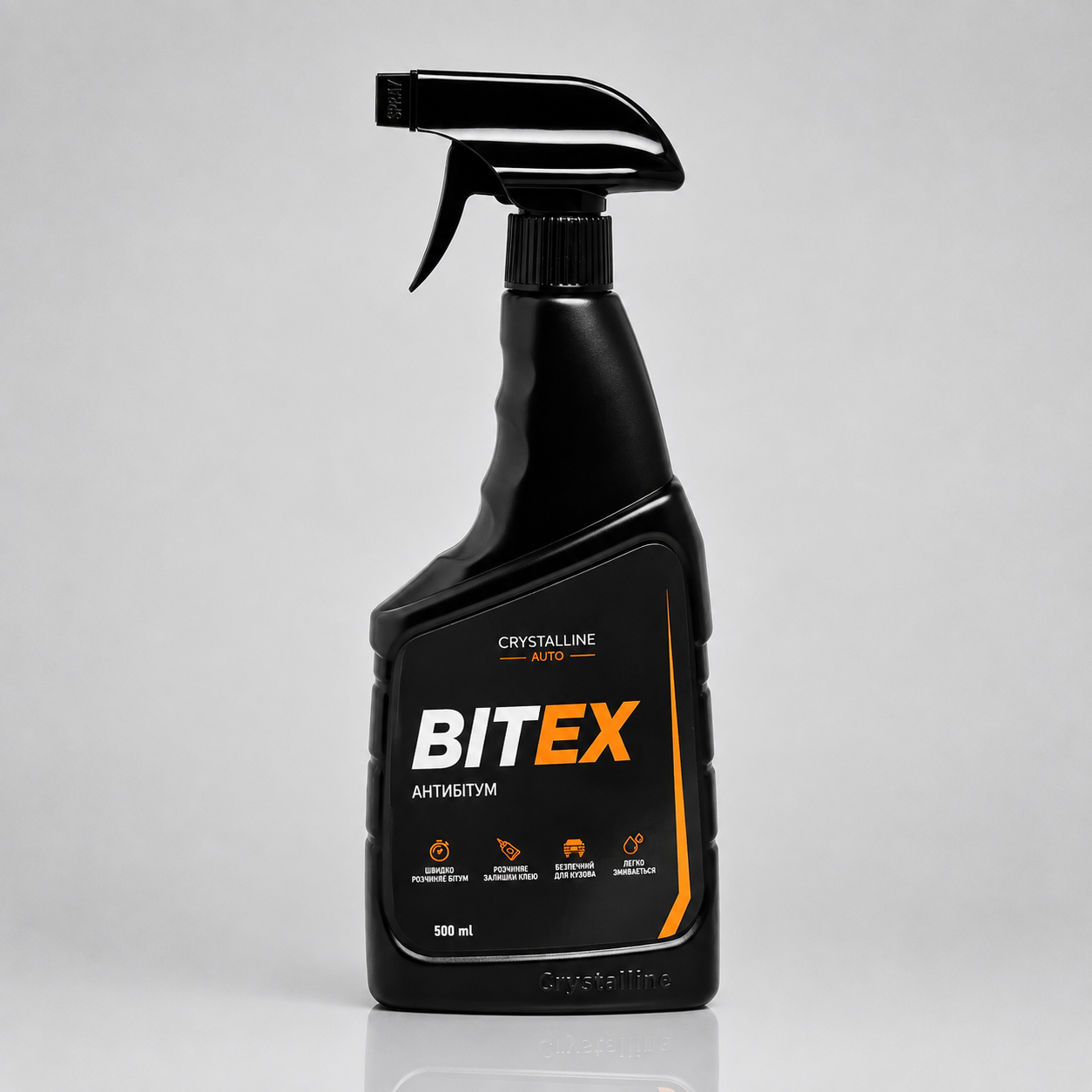 Очищувач кузова від бітуму/смоли та залишків клею BITEX Tar & Glue Remover 500 мл