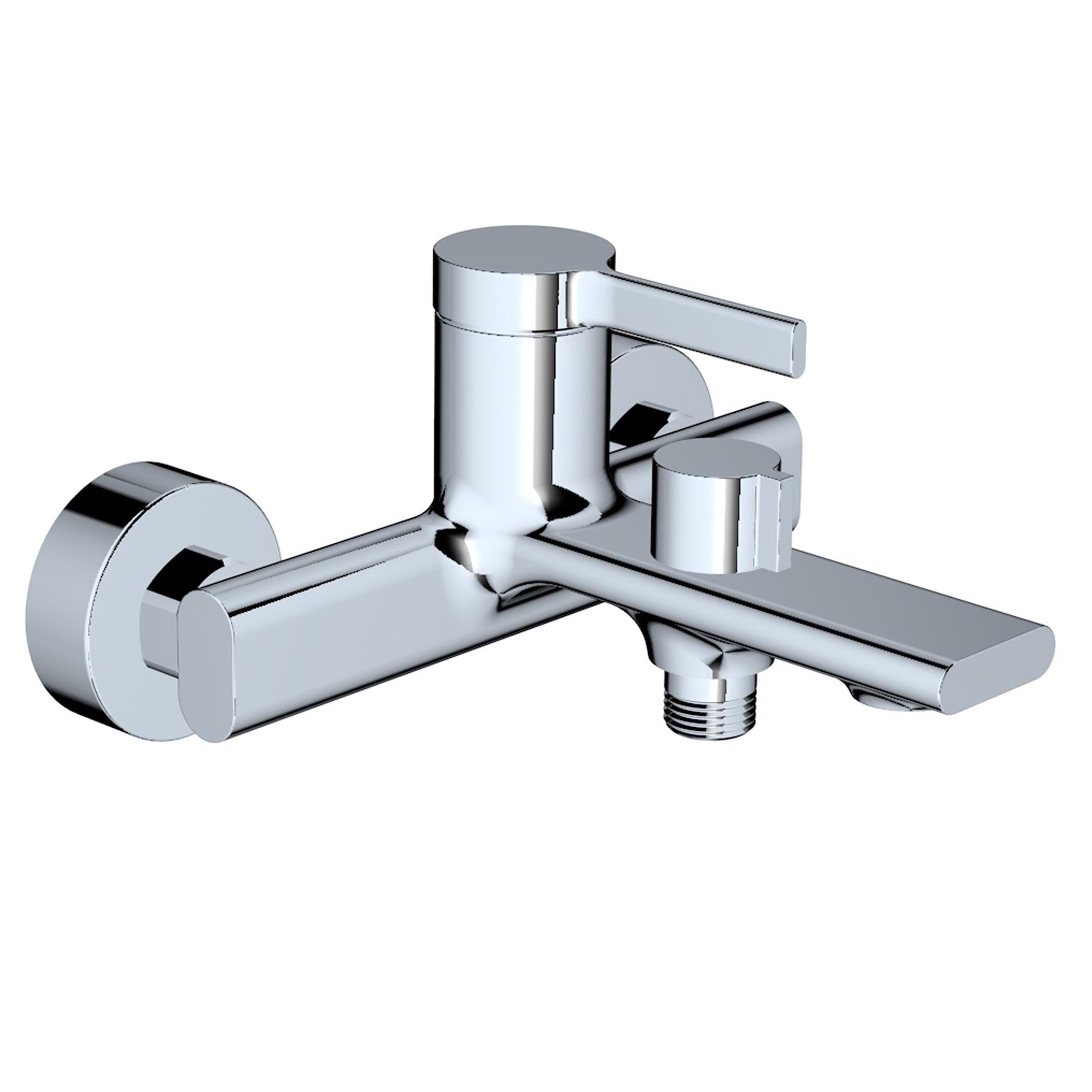 Смеситель для ванны TOPAZ Moderno TMD-33101-H78A с лейкой и шлангом Хром