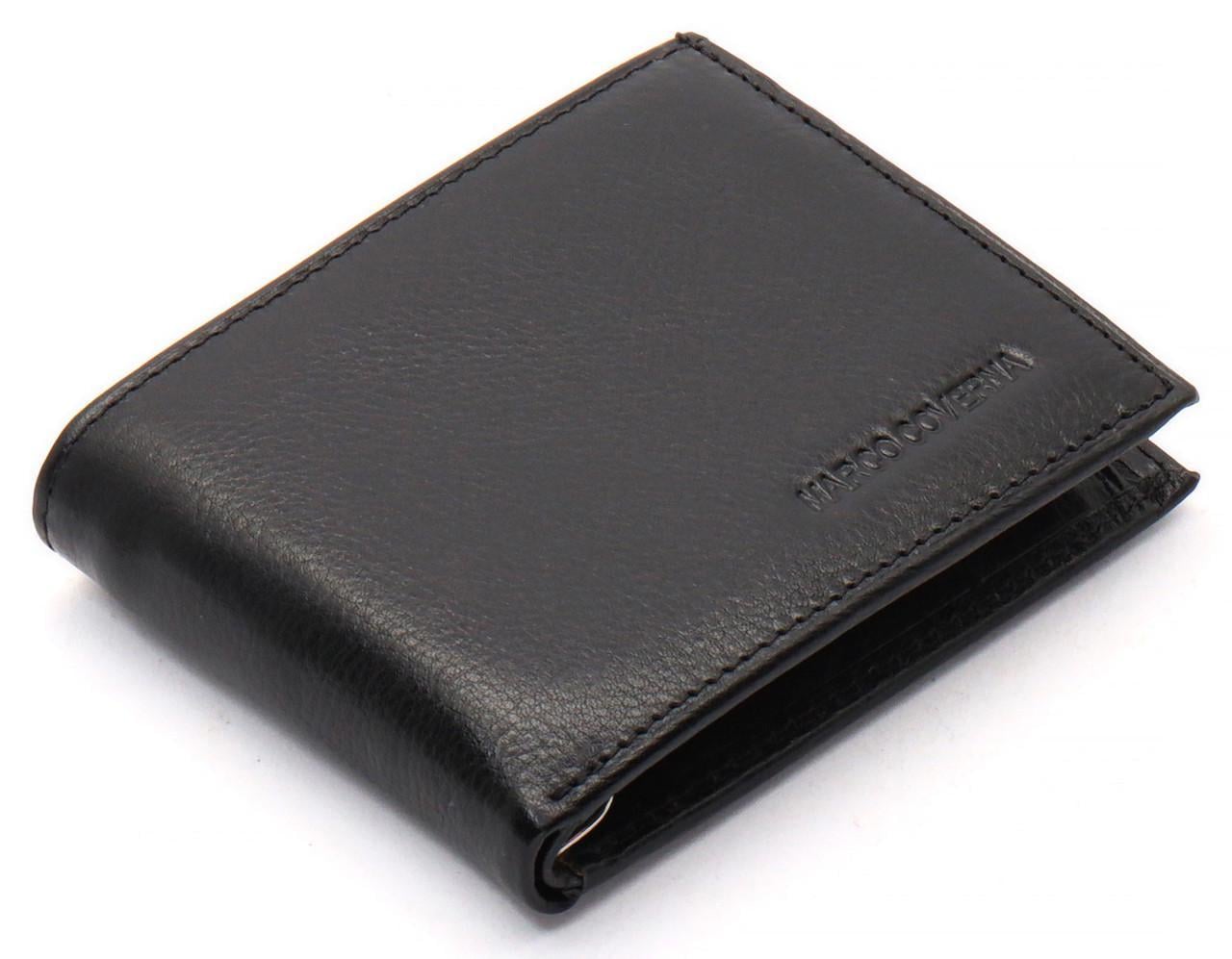 Портмоне мужское на магните с зажимом Marco Coverna Черный (MC-030AH-1)