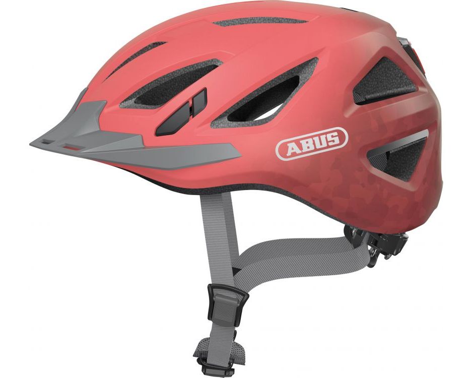Шолом велосипедний ABUS URBAN-I 3.0 M 52-58 Living Coral
