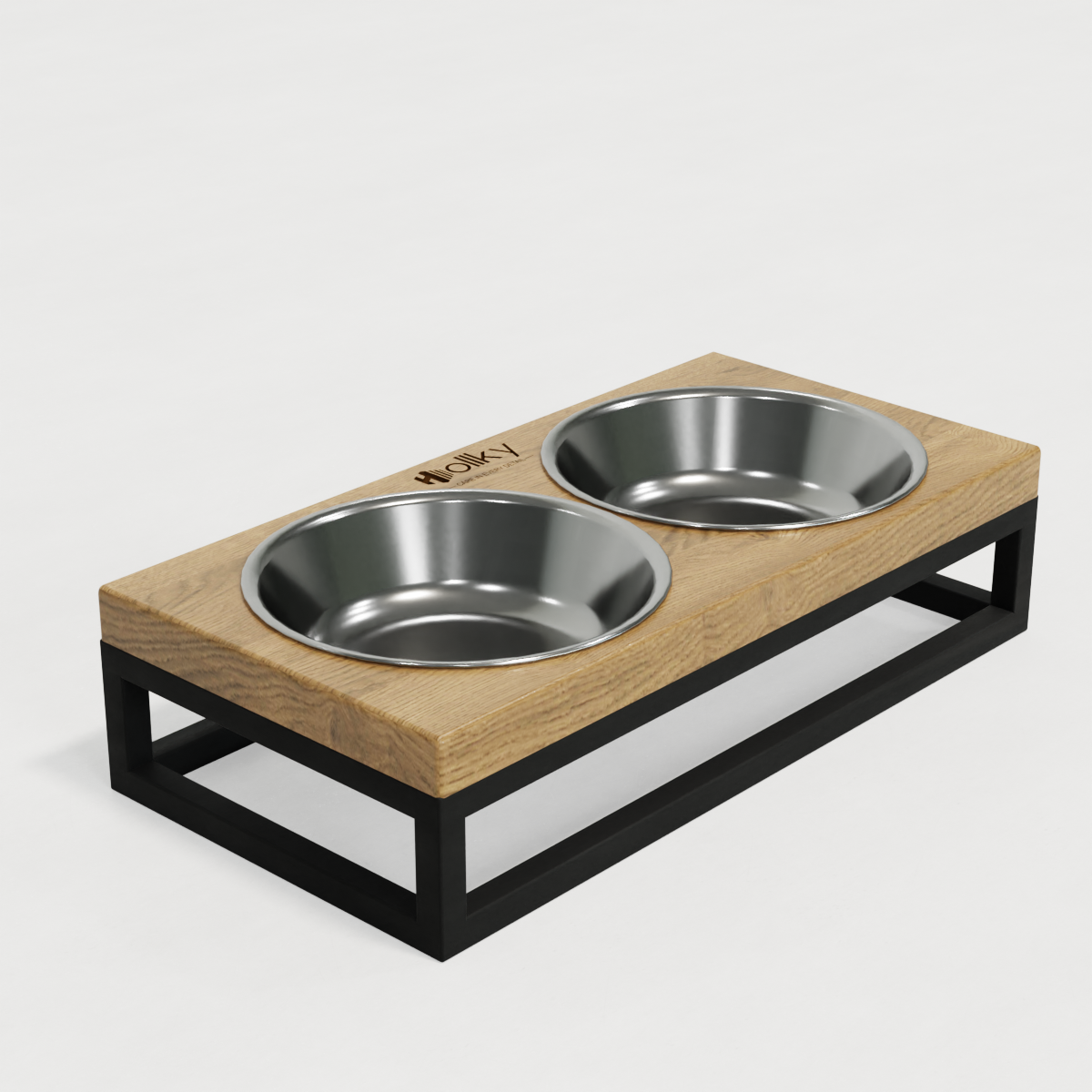 Миски на підставці для маленьких собак і котів Hollky Base XS 2х0,25 л (BXS-28145-BLNT) - фото 6