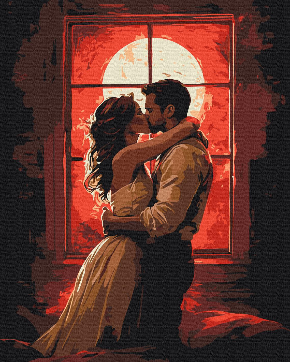 Картина по номерам Brushme Пламя чувств 40x50 см (BS54218)