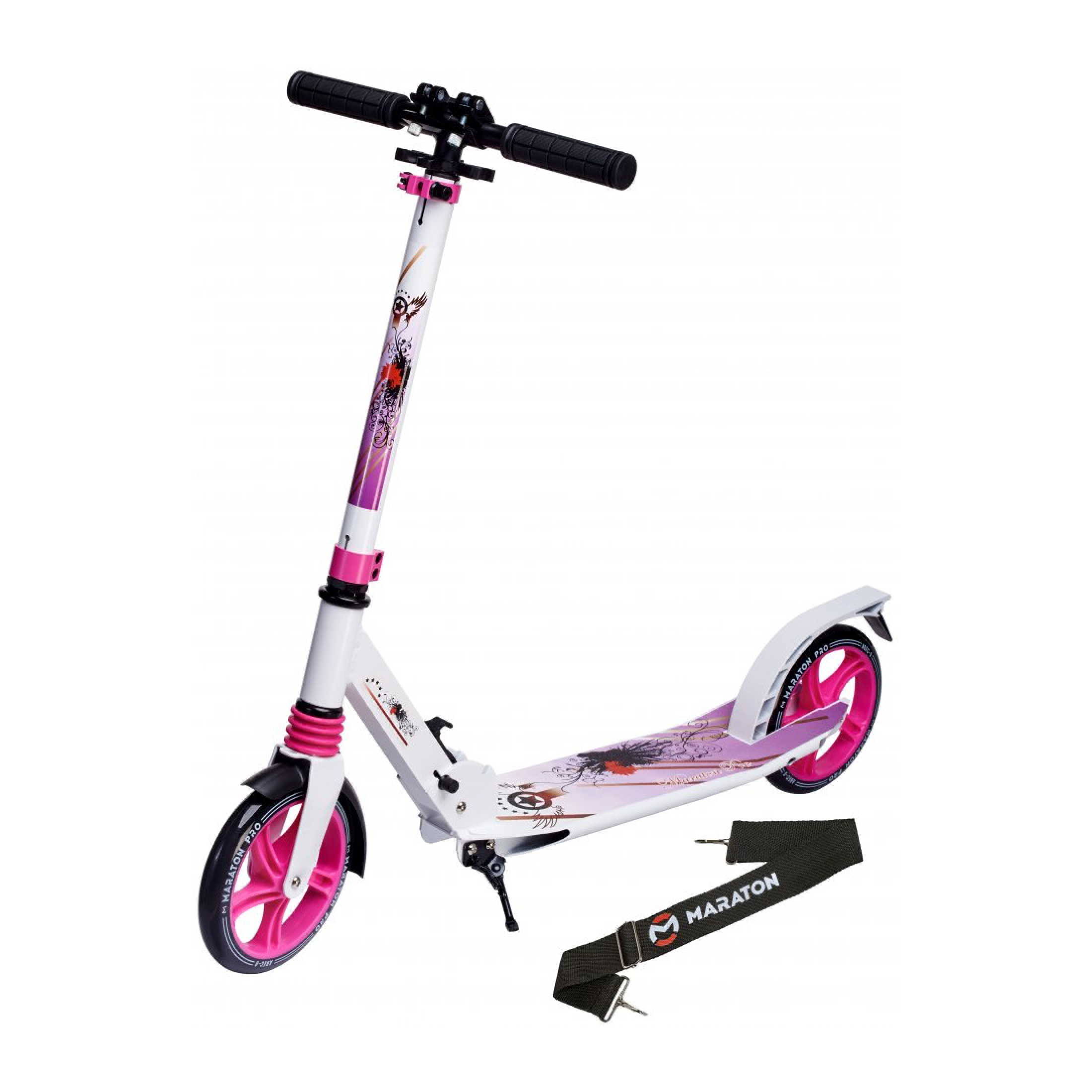 Самокат городской Maraton Pro Розовый (10998249)