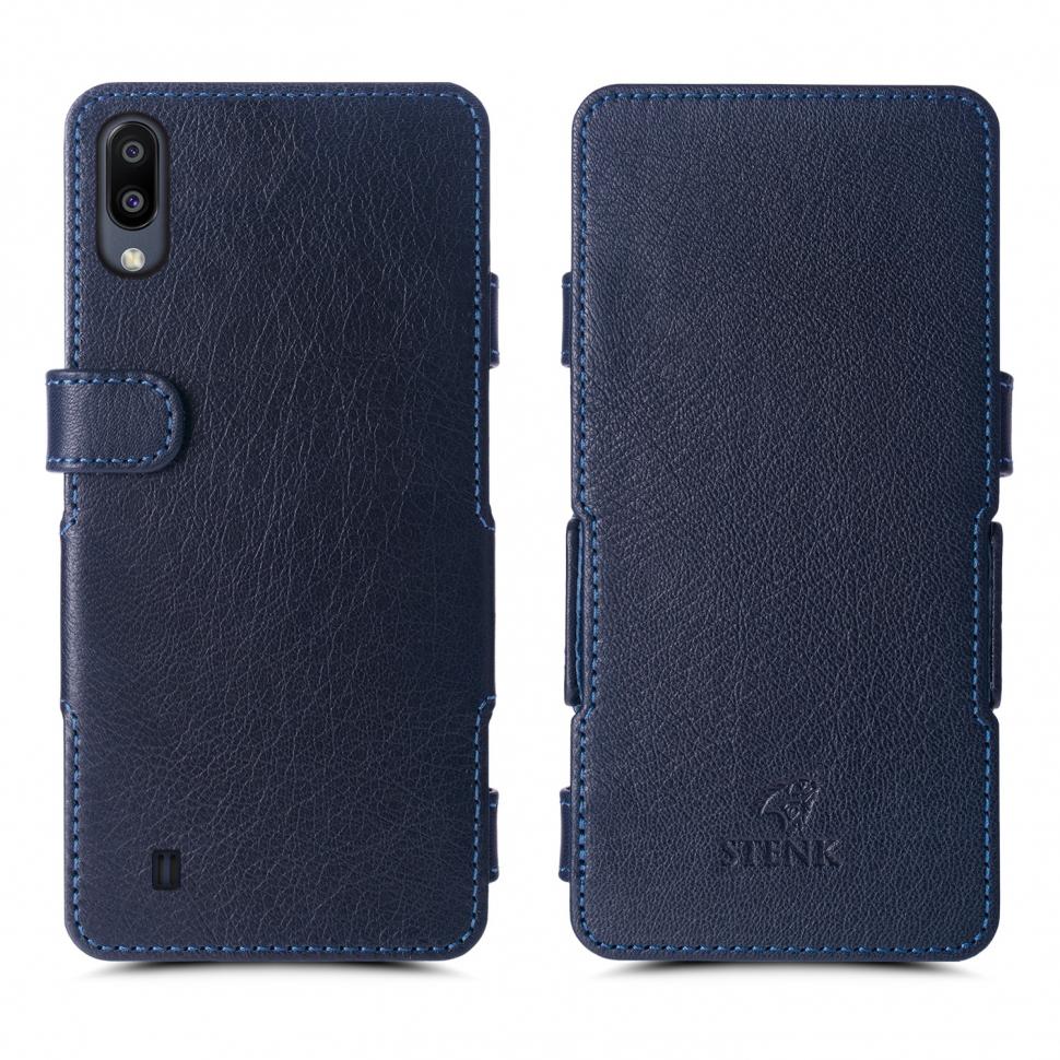 Чехол книжка Stenk Prime для Samsung Galaxy M10 Синий (63591)
