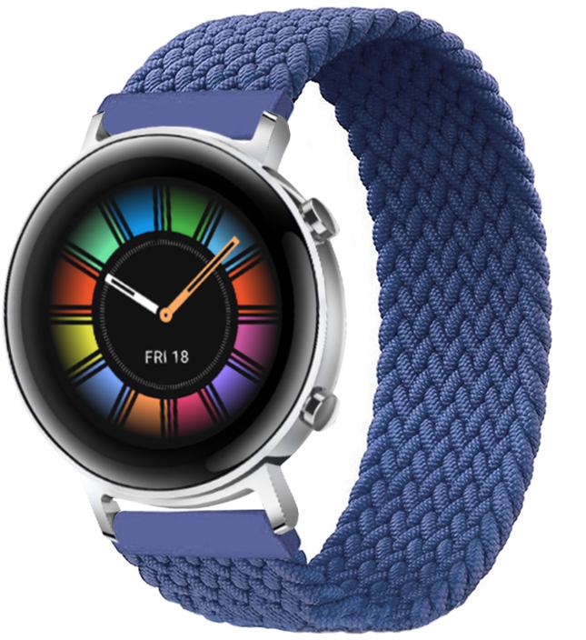 Ремешок Solo Loop для Huawei Watch GT 2 42 мм 135 мм Blue (19736)