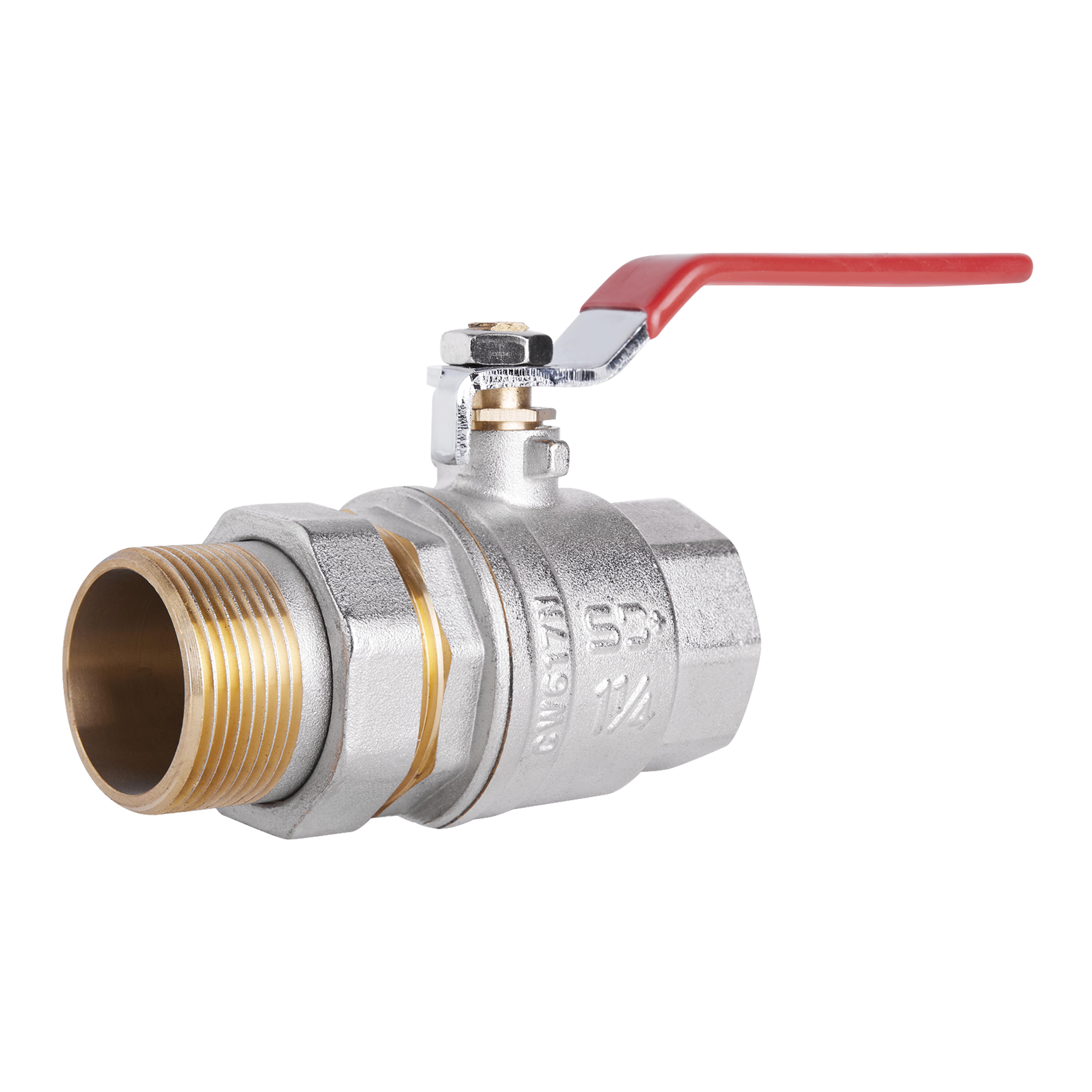 Кран шаровой Американка SD Plus 1" 1/4 ВН прямой (SD220W32)
