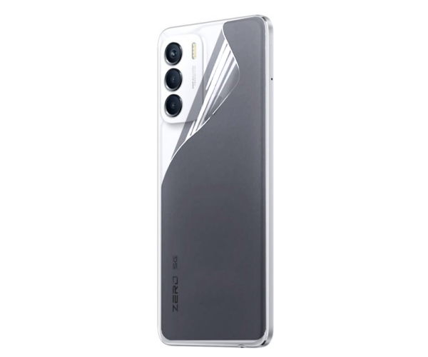 Пленка противоударная гидрогелевая Hydrogel Film для Infinix Zero 5g 2023 на заднюю панель Transparent