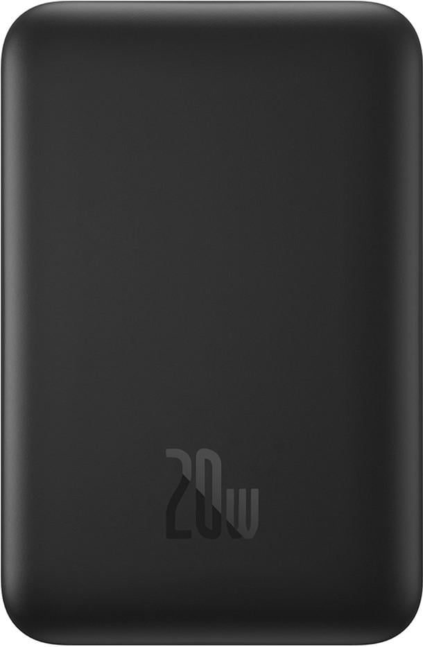 Повербанк Baseus Magnetic Mini 10000 mAh 20W Black (PPCX030001) - фото 3