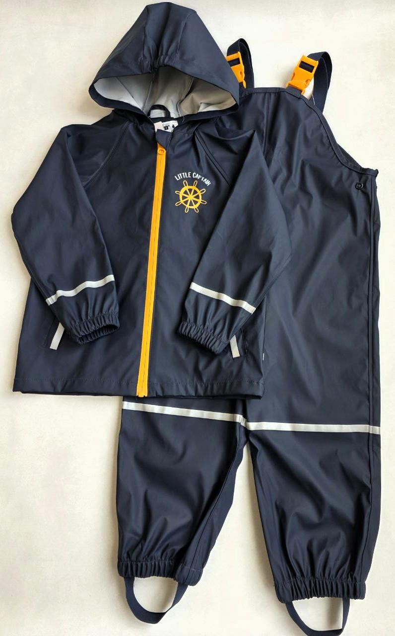 Дождевик-комплект для мальчика Lupilu без утепления 110-116 см (089389/089006)