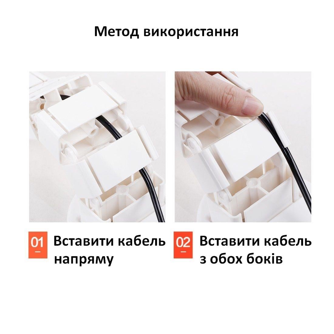 Хребет для кабелей FlexiSpot CMP017-W White - фото 3