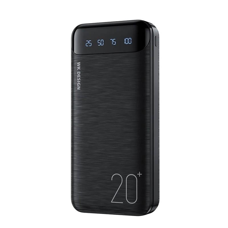 Акумулятор портативний Wekome 20000 mAh Black