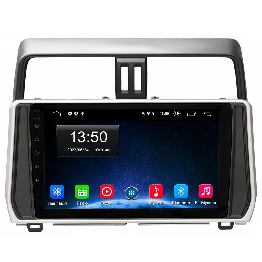 Штатная магнитола Cyclone Toyota Prado 150 2009-2013 9" (НФ-00001390)