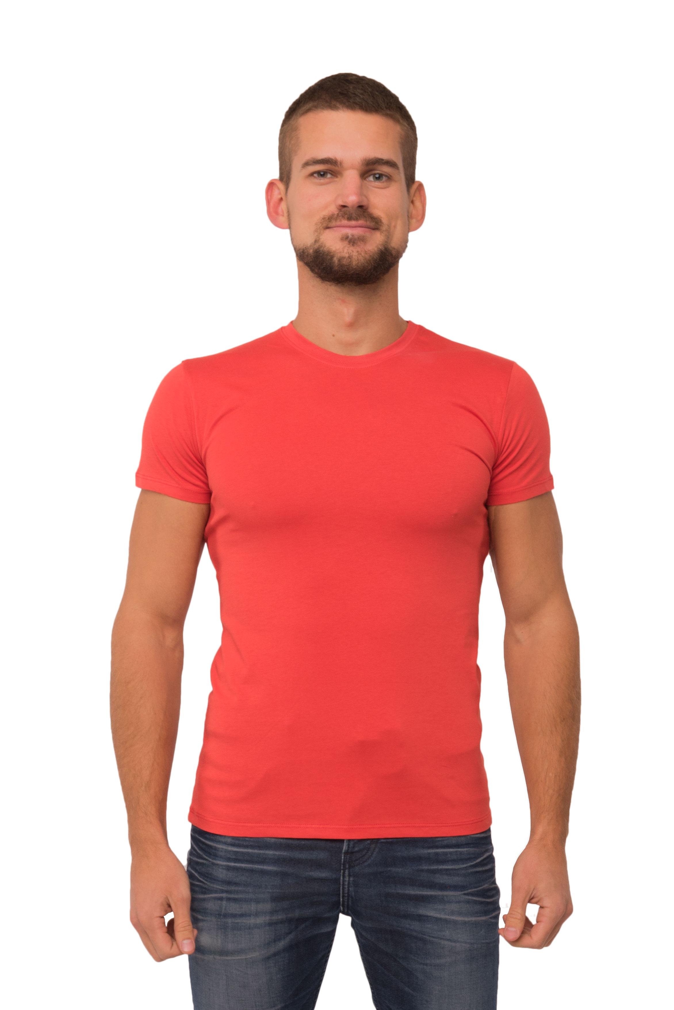 Футболка мужская Наталюкс S Красный (1213388155011)