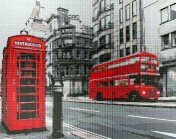 Алмазная мозаика Идейка Ритм Лондона 40х50 см (AMO7218-mt)