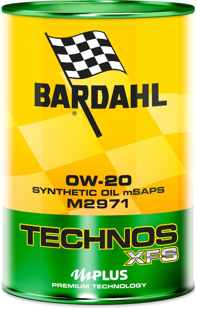 Моторна олива Bardahl metal TECHNOS XFS 0W20 SN MB 229.71 C60 1 л (371040)