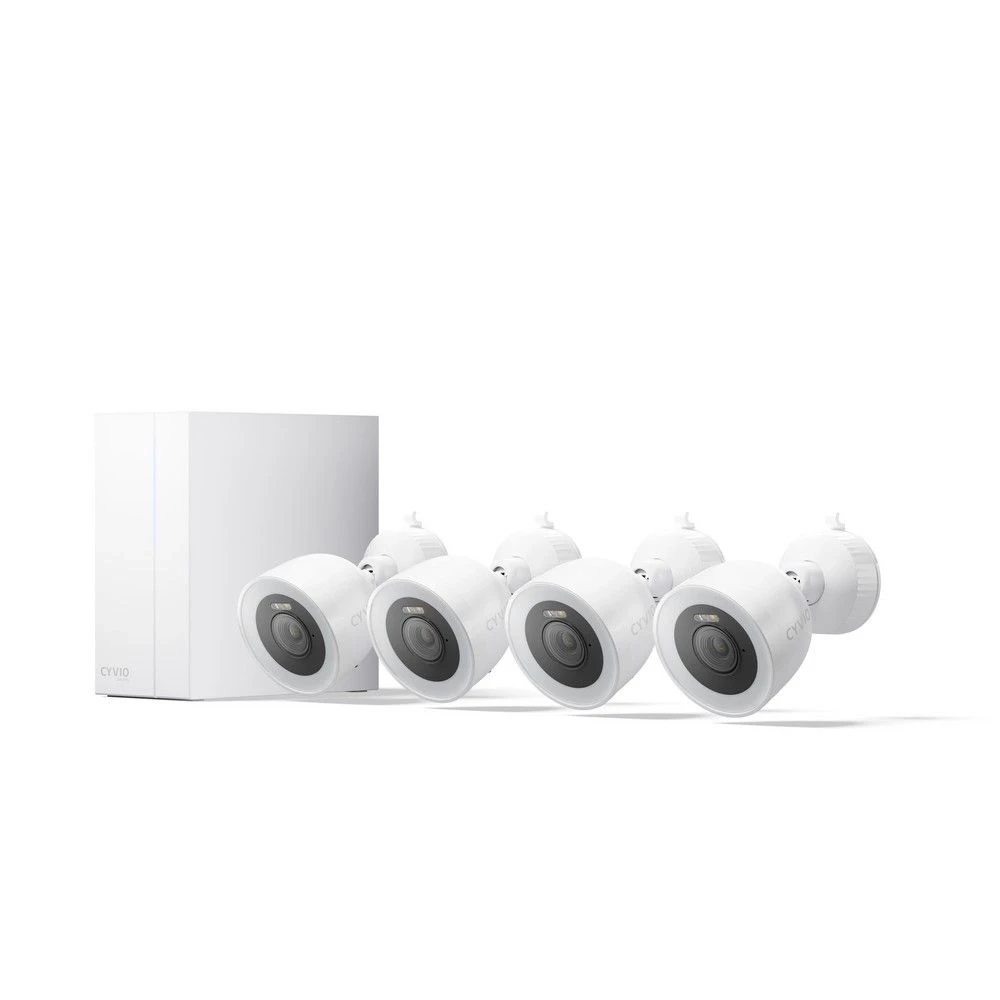 Комплект IP видеонаблюдения CYVIO POE Bullet 4Kit 8MP N2814 Комплект IP видеонаблюдения CYVIO POE Bullet 4Kit 8MP N2814