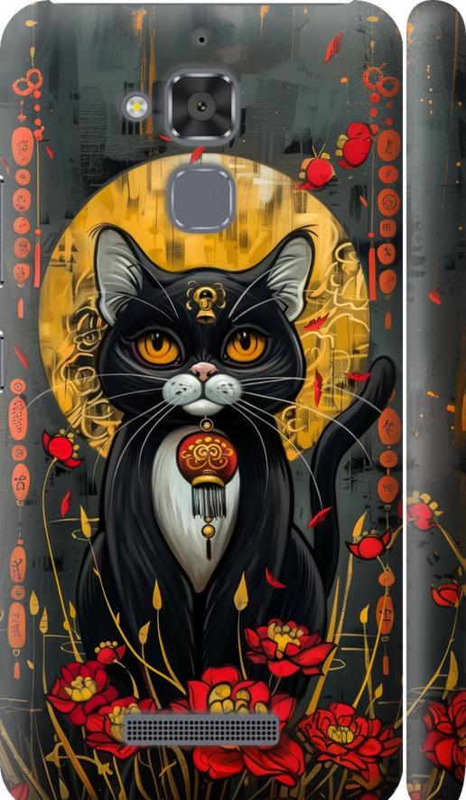 Чехол на Asus Zenfone 3 Max ZC520TL China Cat (6134m-442-42517)