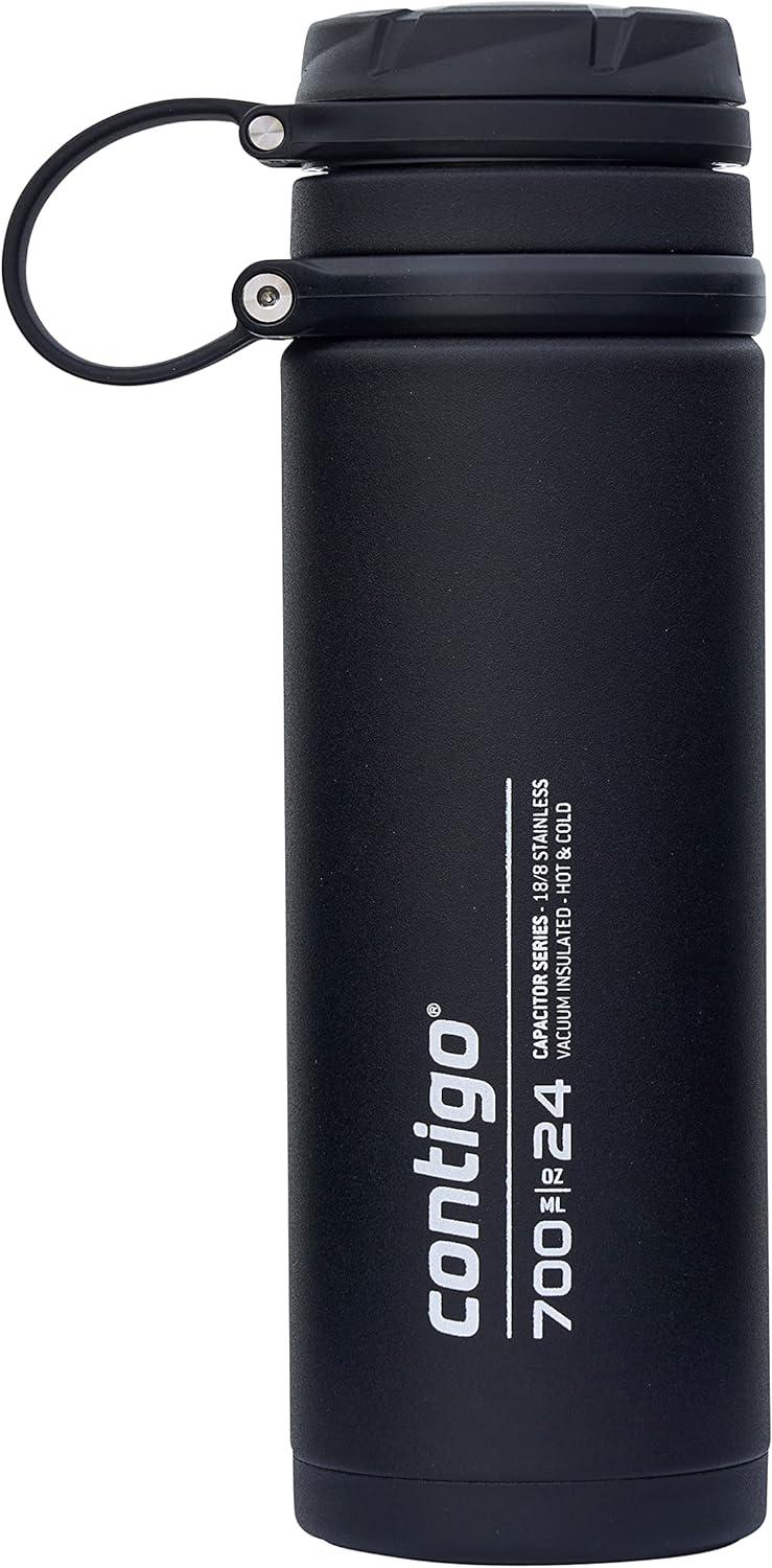 Термопляшка Contigo Fuse 0,7 л Чорний (2156007)