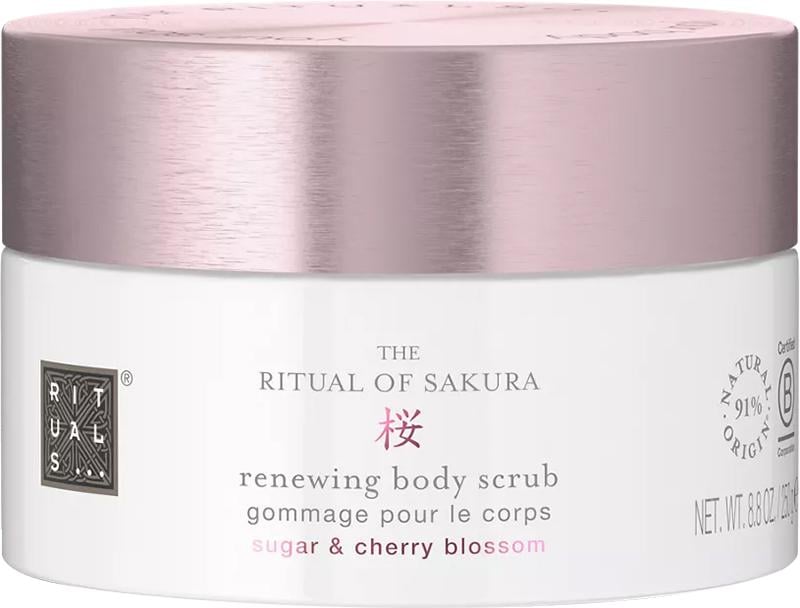 Скраб для тіла цукровий RITUALS The Ritual Of Sakura 250 г живлення та м’якість шкіри (39986)
