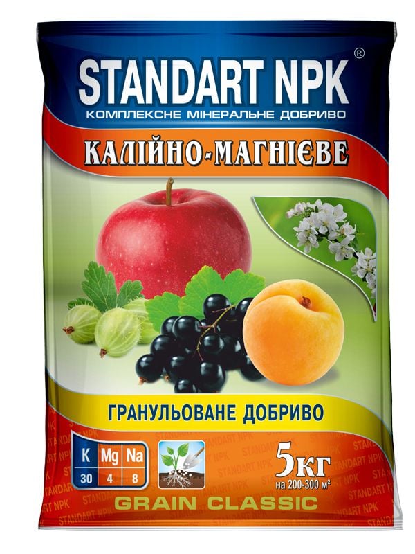 Удобрение комплексное Калийно-магниевое Standart NPK 5 кг (5814)