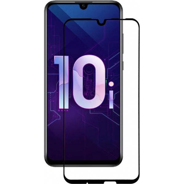 Защитное стекло для Honor 10i полная проклейка экрана