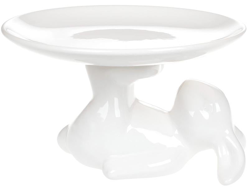 Блюдо керамическое пасхальное Кролик-акробат Ø 20 см (BD-739-700)