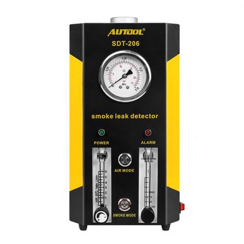 Генератор диму з манометром детектор витоку для авто Autool SDT206 12В Yellow (710317) - фото 2 Генератор диму з манометром детектор витоку для авто Autool SDT206 12В Yellow (710317) - фото 2
