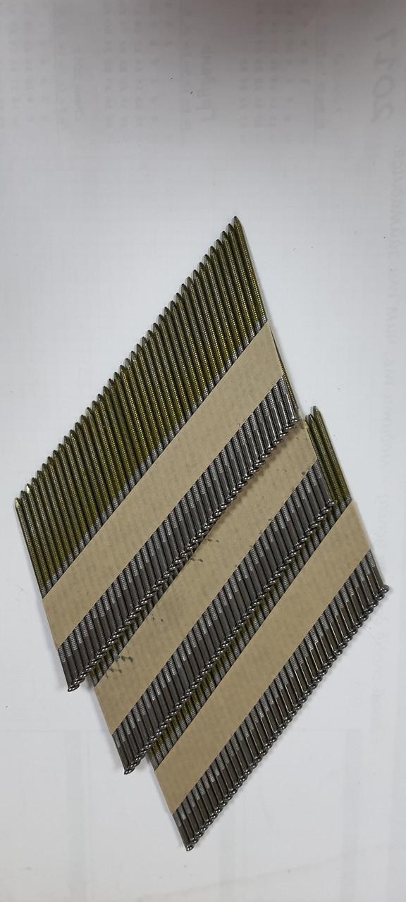 Гвозди для нейлера рифленные 90 мм 1000 шт. - фото 2