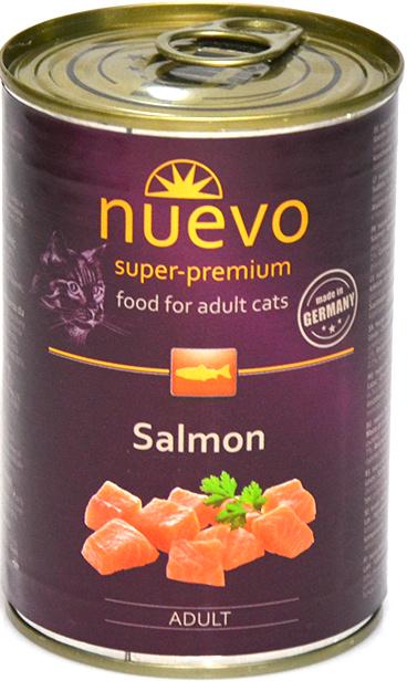 Консерва для кошек Nuevo с лососем 200 г (4250231595134)