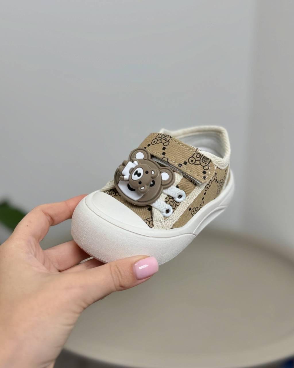 Кросівки дитячі р. 21 Бежевий (1402) - фото 6 Кросівки дитячі р. 21 Бежевий (1402) - фото 6