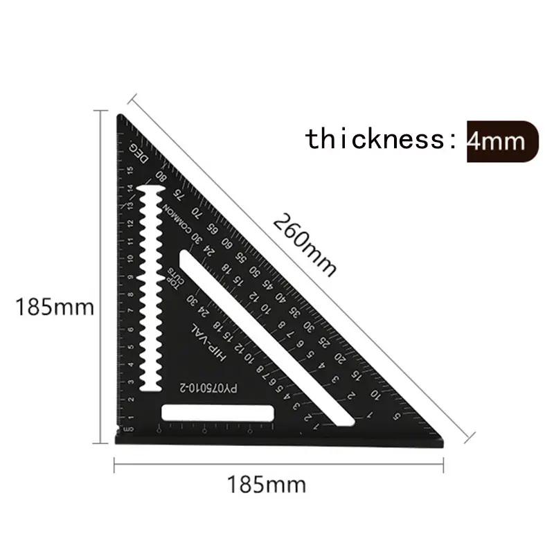 Кутник столярний маркувальний 262x185x185 мм (32996794084-3) - фото 2