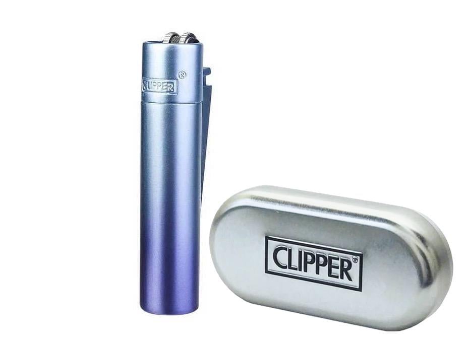 Зажигалка Clipper metal Blue Gradient