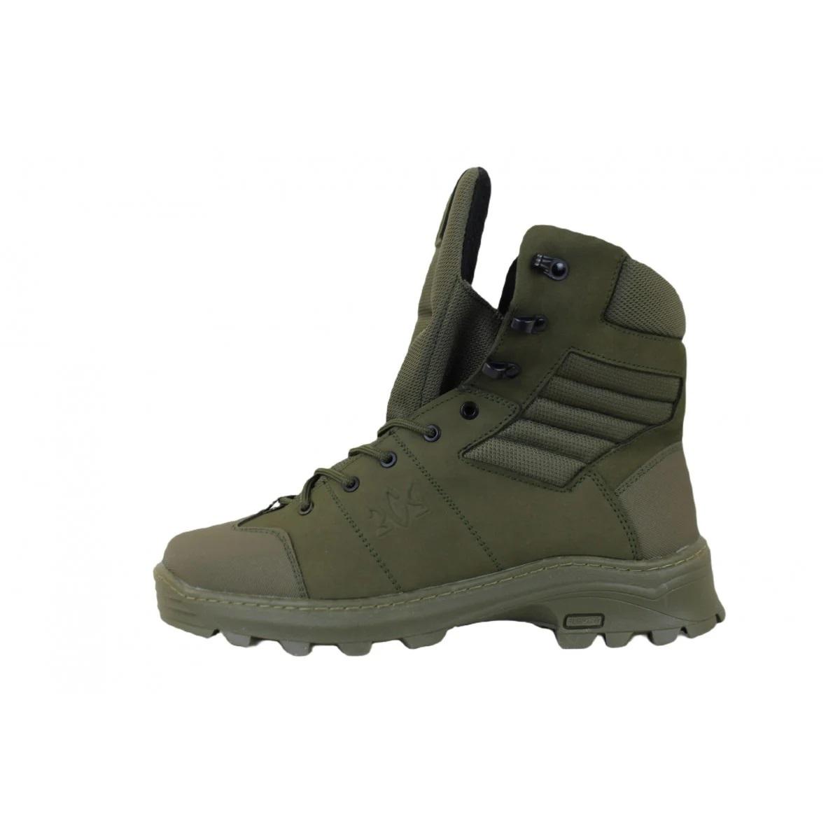 Берцы демисезонные мужские Crossav 17 царапка кожа/натуральная нубук/кордура р. 46 Хаки (CrossavхD46) - фото 7 Берцы демисезонные мужские Crossav 17 царапка кожа/натуральная нубук/кордура р. 46 Хаки (CrossavхD46) - фото 7