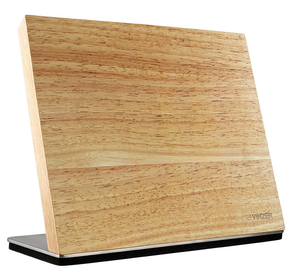База для ножей деревянная магнитная Vinzer 27,5х11,8х24 см (50134) - фото 2