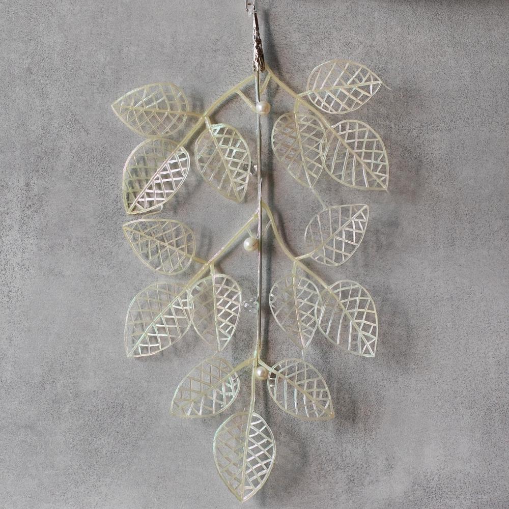 Игрушка на елку Elisey Снежная ветка 35 см Серебряный (NH-106-K-50) - фото 2 Игрушка на елку Elisey Снежная ветка 35 см Серебряный (NH-106-K-50) - фото 2