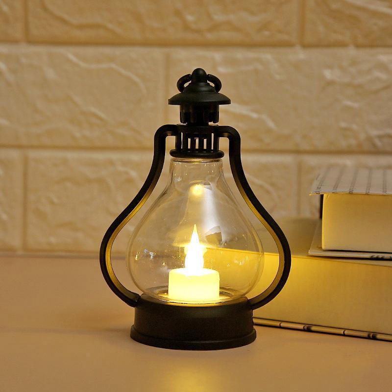 Лампа-ліхтар із підсвічуванням HOME R96340 8x13 см