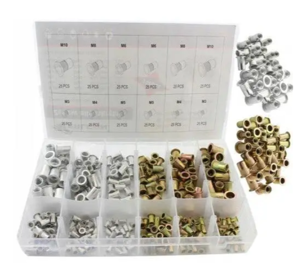 Гайки заклепувальні M3-M10 MIX 300 шт. (9587730548)
