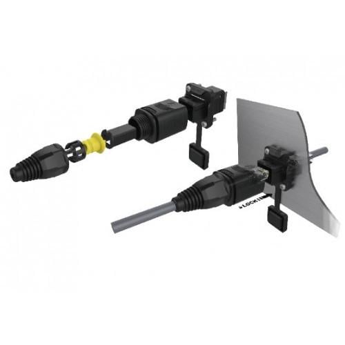 Разъем герметичный вилка CNLINKO YT-RJ45-CPE-13-001 (2338163237) - фото 3 Разъем герметичный вилка CNLINKO YT-RJ45-CPE-13-001 (2338163237) - фото 3