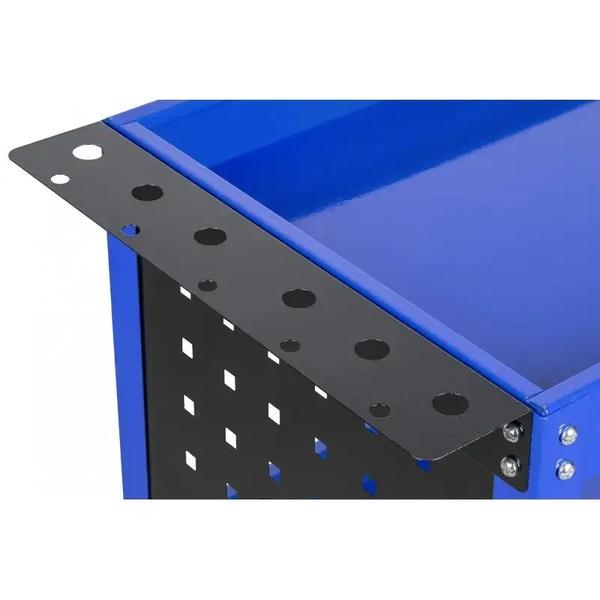 Візок для інструментів ALFA ALMTC01 сталевий 3 полиці 12 гачків (ALMTC01) - фото 4 Візок для інструментів ALFA ALMTC01 сталевий 3 полиці 12 гачків (ALMTC01) - фото 4