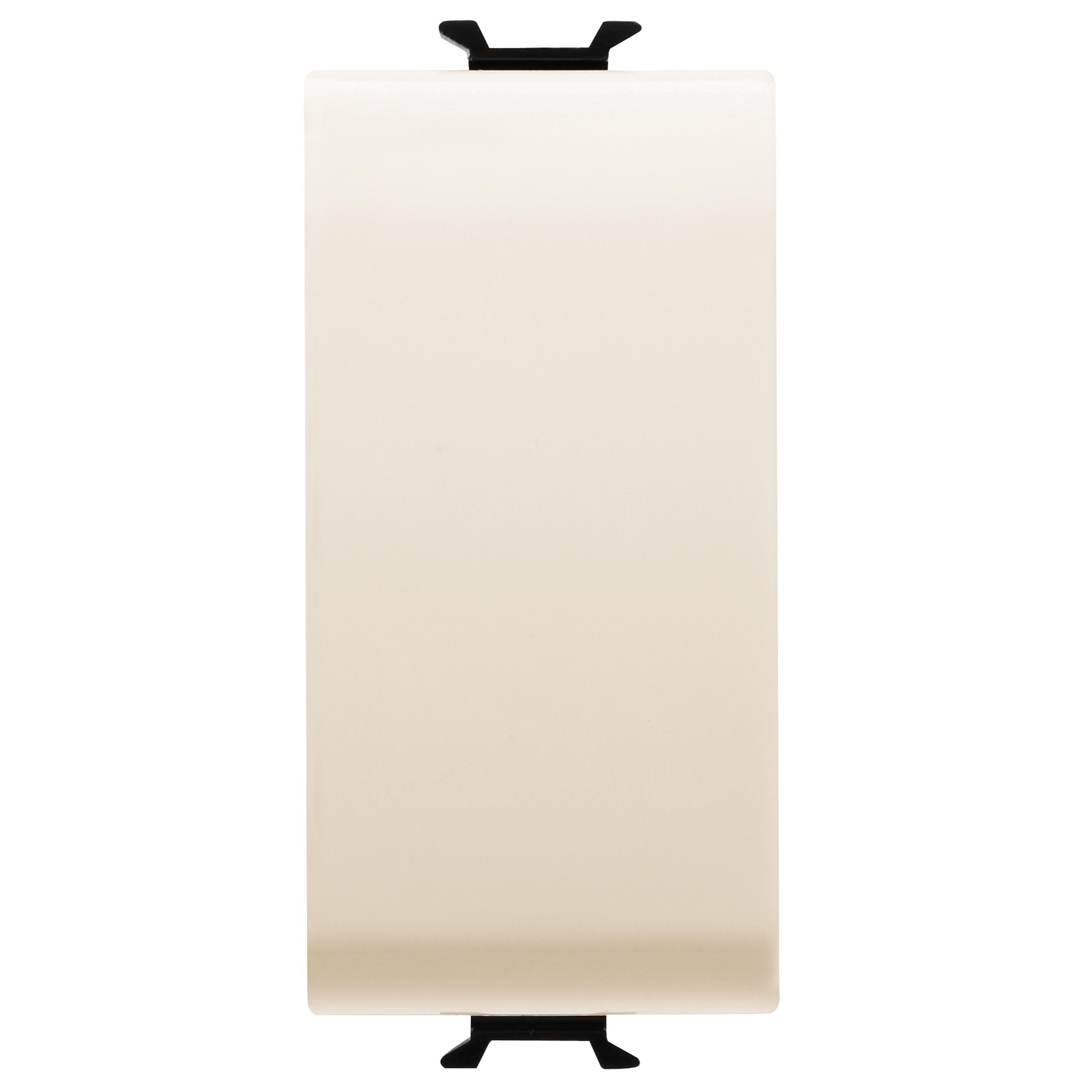 Выключатель одноклавишный Gewiss Chorusmart 1 модуль технополимер Слоновая кость (GW11001)