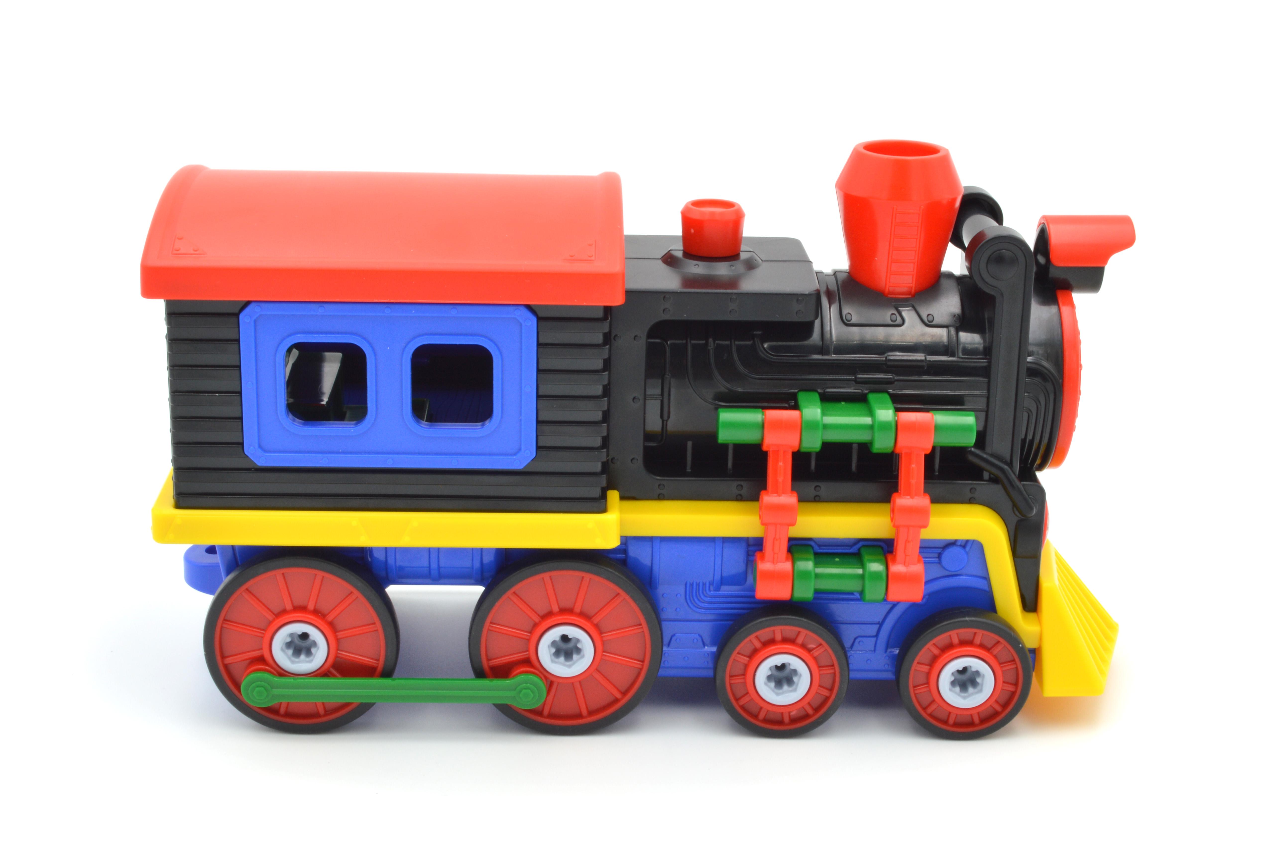 Конструктор 1371 Паровоз (1371) - фото 5 Конструктор 1371 Паровоз (1371) - фото 5