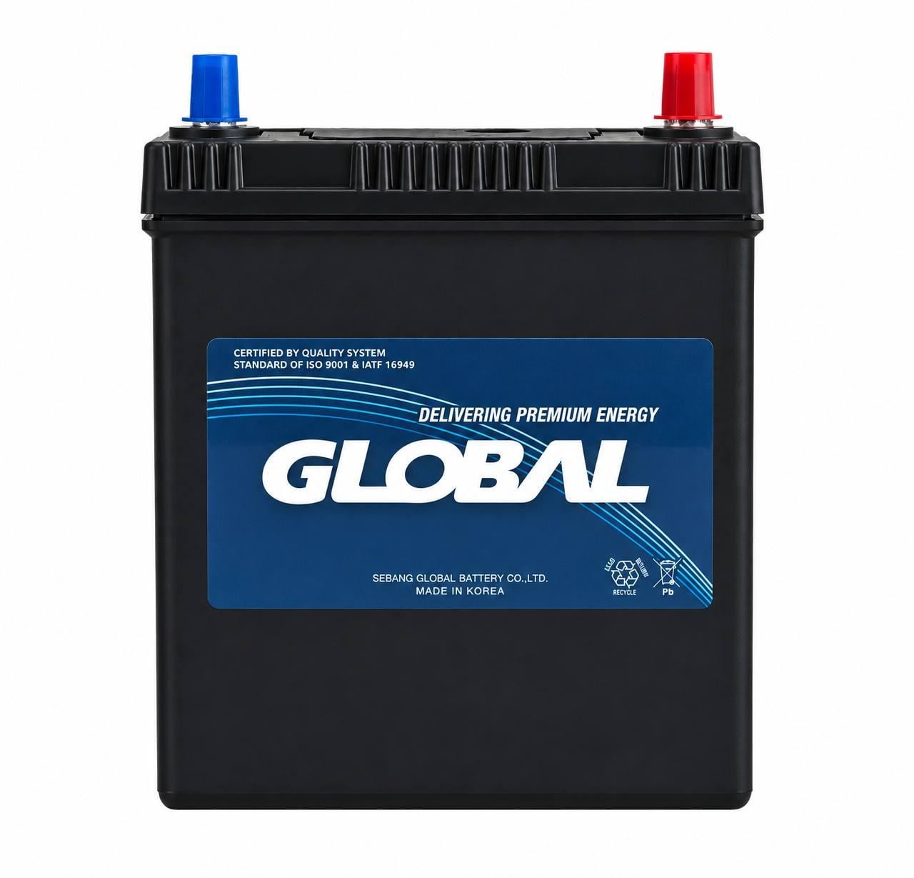 Аккумулятор автомобильный Global Asia 42 Ah 470A R+ 12V (3187522879) Аккумулятор автомобильный Global Asia 42 Ah 470A R+ 12V (3187522879)