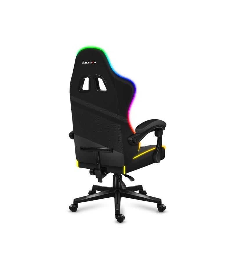 Крісло комп'ютерне Huzaro Force 4.4 тканина RGB Black (2371518019) - фото 4