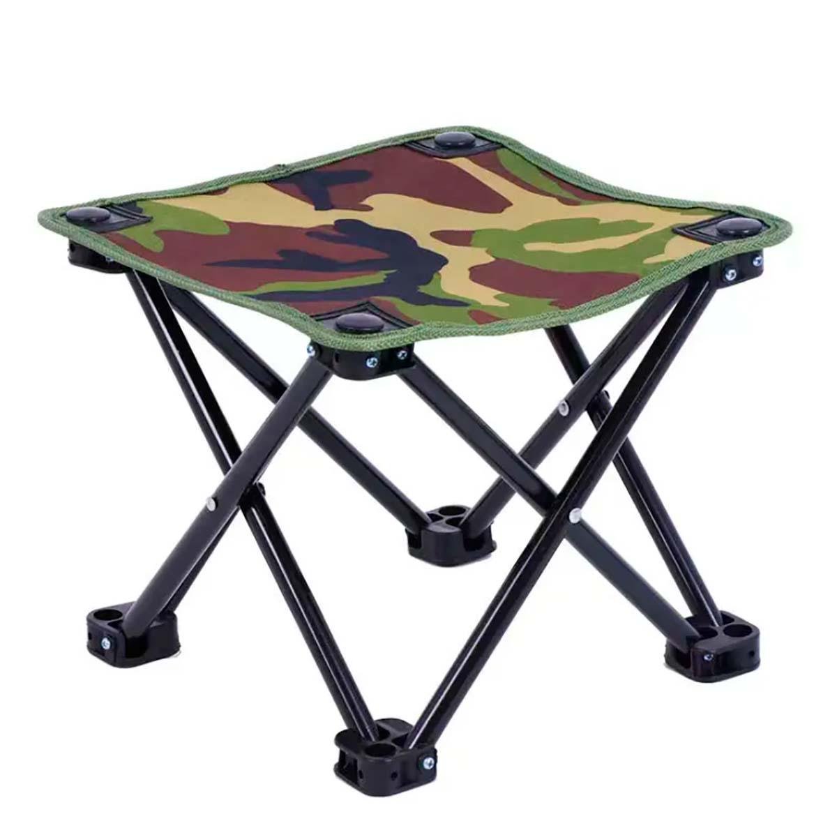 Табурет туристический складной HX-32х32х28 см Зеленый