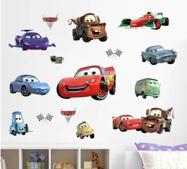 Набір вінілових наклейок Тачки для дитячої кімнати для хлопчиків 40х60 см - фото 3 Набір вінілових наклейок Тачки для дитячої кімнати для хлопчиків 40х60 см - фото 3