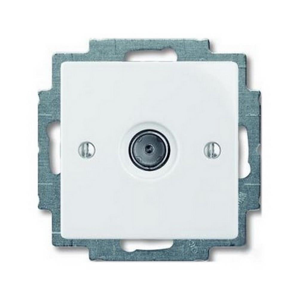Розетка ABB Basic 55 TV Белый (2CKA001724A4276)